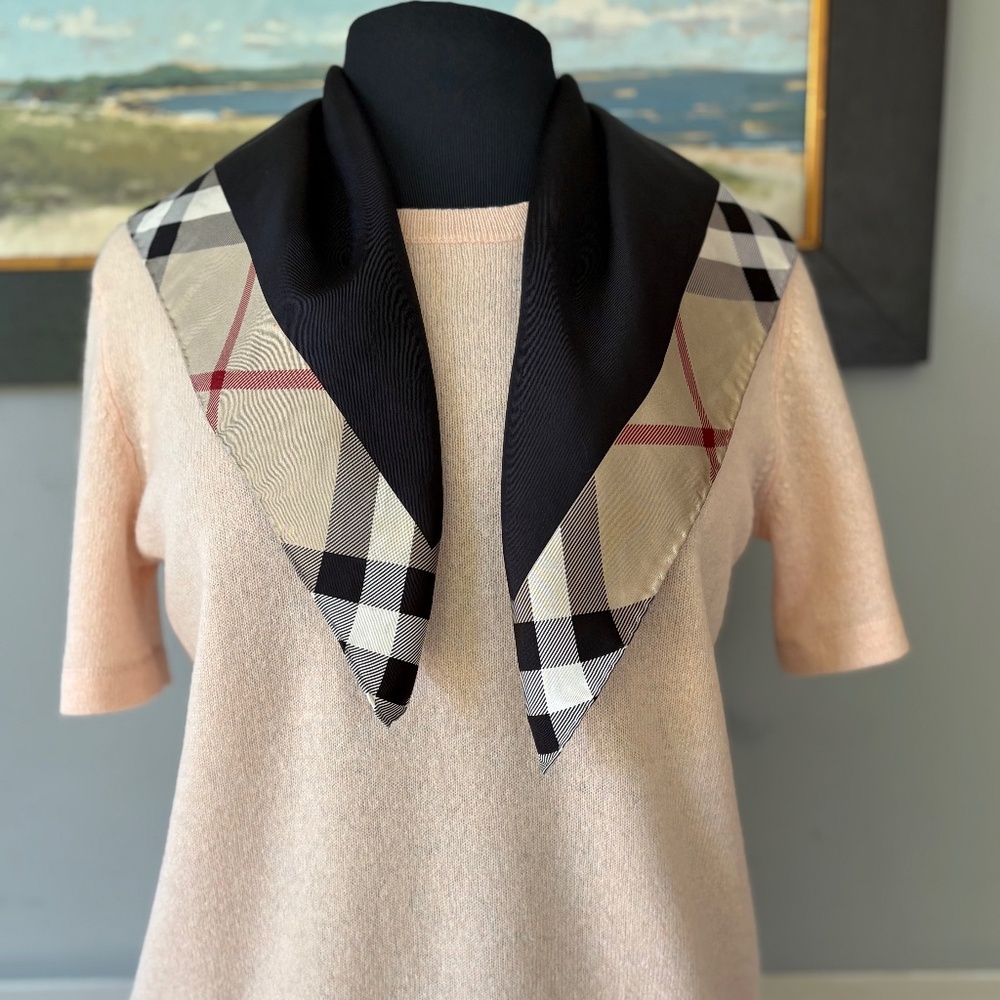 Burberry Silk Scarf
